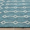 Homeroots 8 x 10 ft. Blue Array Indoor & Outdoor Area Rug 396237 - alternate 7